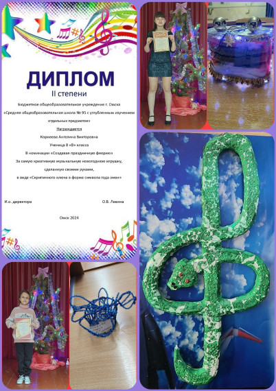 Конкурс на самую лучшую креативную музыкальную новогоднюю игрушку в преддверии нового 2025 года!.
